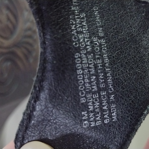 Boc black vegan leather clogs size 9M - Picture 16 of 16